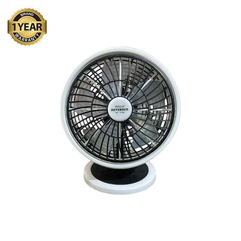 Picture of Niico Defender  হাই স্পিড মুভিং হেভি ডিউটি ডেস্ক ফ্যান-10 ইঞ্চি  With Air Circulation (এক বছরের ওয়ারেন্টি)=10 Year Life Time
