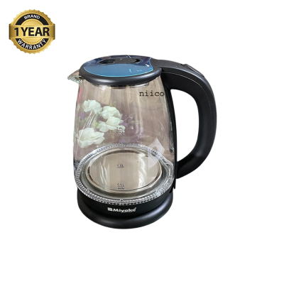 Picture of Miyako Durable  Heavy Dutty Electric Kettle Stain Resistant Body  Model  =MJK 180 GLS- 1.8  Liter (1 Years Warranty)