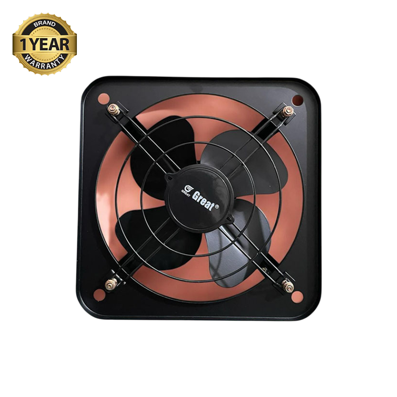 Picture of Exhaust Fan  Lonh Lasting  National Deluxe 8 inch 4 Blade Steel  Body & Pakha =1 Year warranty