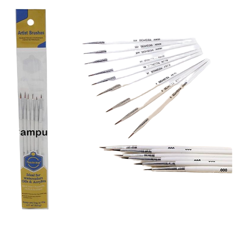 Picture of Keep Smiling Liner Brushes Set Of 6