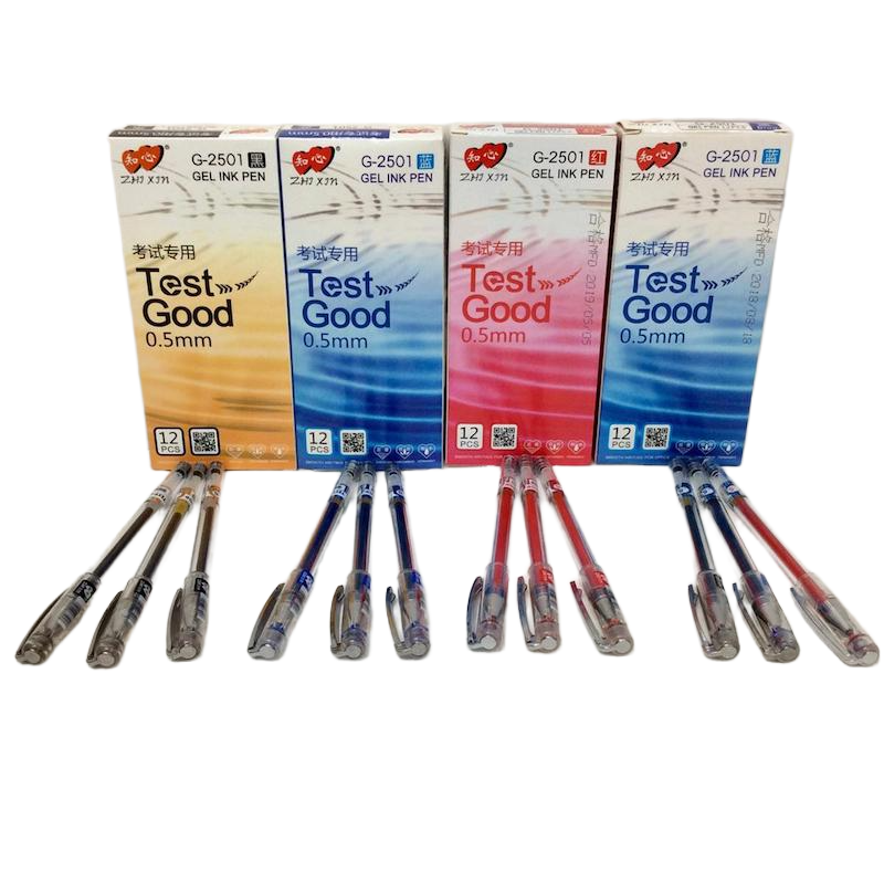 Picture of Test Good Gel Ink Pen - 0.5mm - 12pc box (Black/Red/Blue)