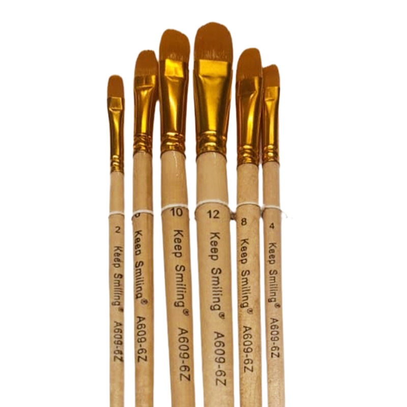 Picture of KEEP SMILING A609-6Z ARTIST FILBERT BRUSH
