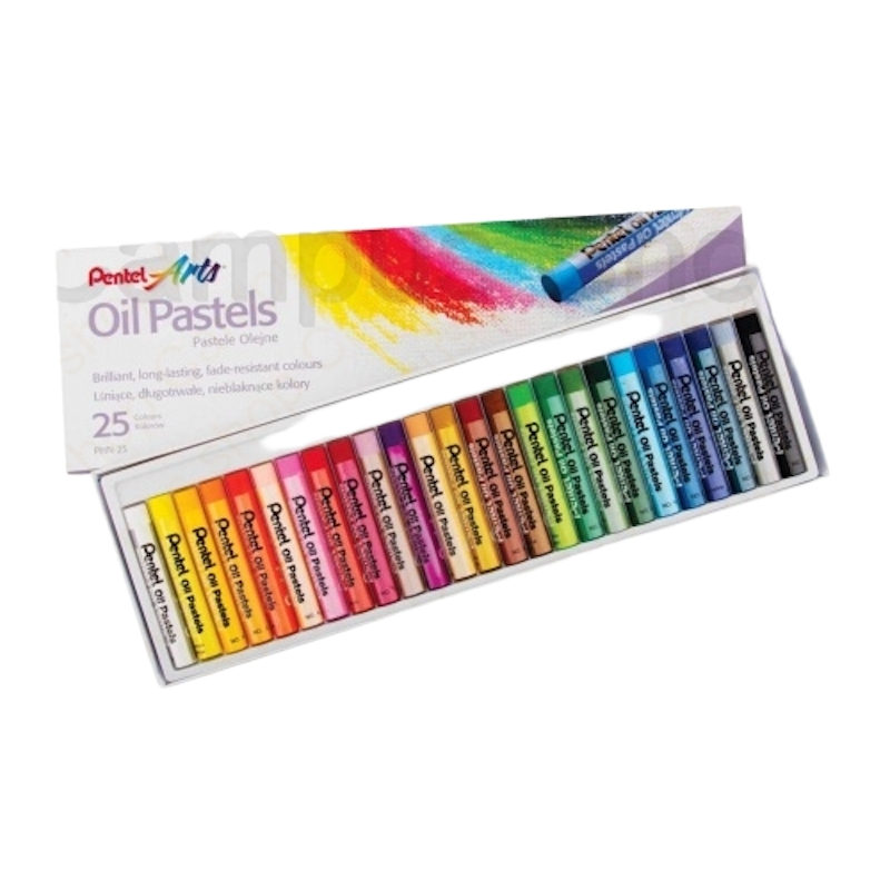 Picture of Artist oil pastel 25 shades