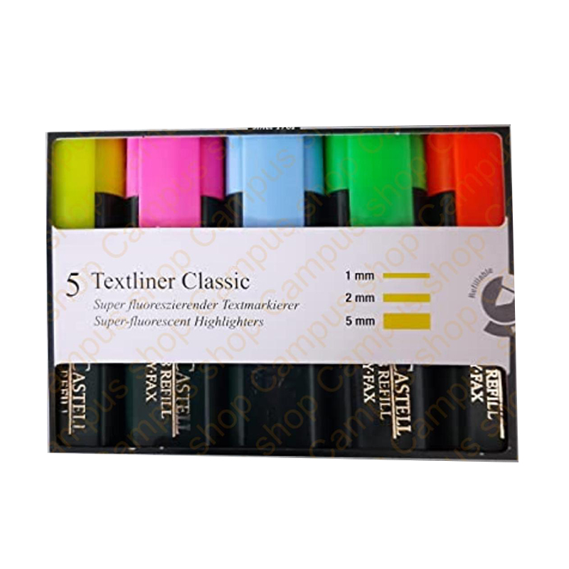 Picture of Classic Textliner - Multicolour set of 5 pcs