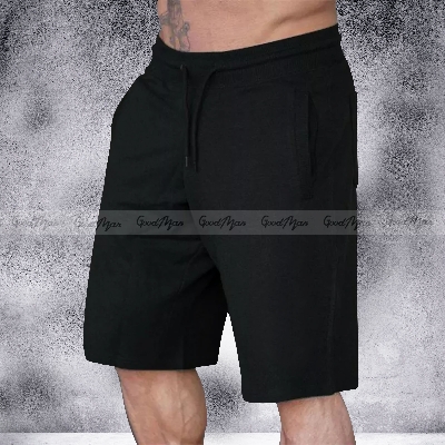 Picture of Black Color Short Pant for Men