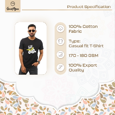 Picture of GoodMan Premium Quality Short Sleeve T-Shirt for Men Ek Diner Puran Kosai