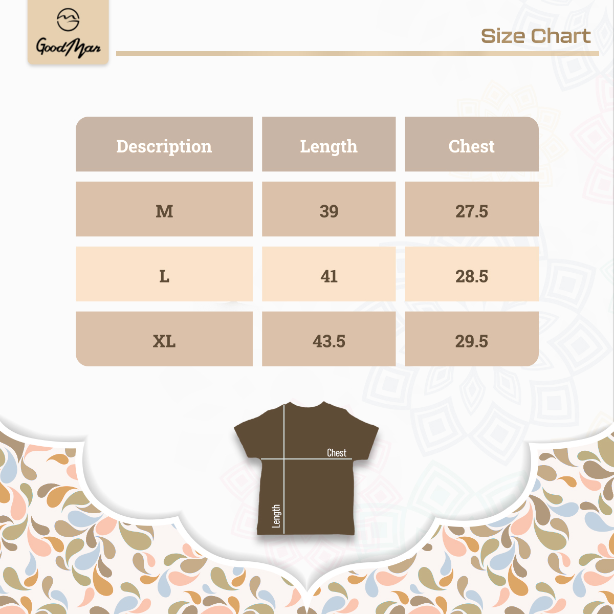 Picture of GoodMan Premium Quality Short Sleeve T-Shirt for Men Ek Diner Puran Kosai