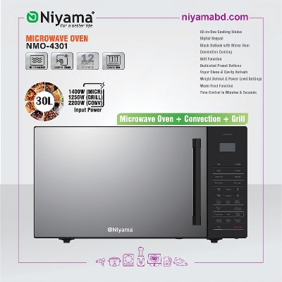 Picture of Niyama Microwave Oven Plus Convection Plus Grill All In One-NMO-4301