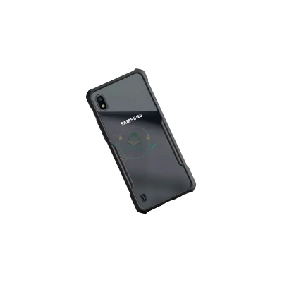 Picture of Xundd Back Cover for Samsung Galaxy A10 / Samsung Galaxy M10 Transparent Hybrid Hard PC Back Bumper