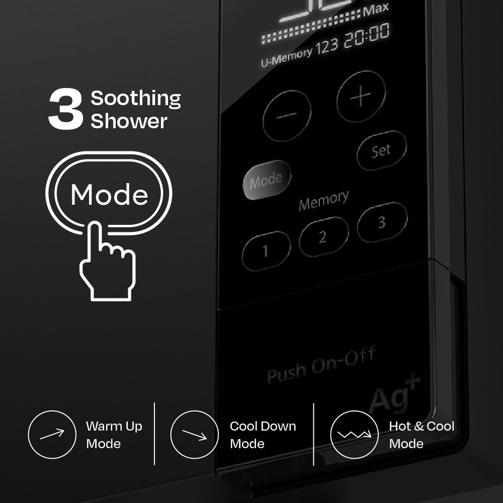 Picture of KDK One Knob Simple Control Instant Water Heater - Black (TG3AD1)