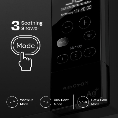 Picture of KDK One Knob Simple Control Instant Water Heater - Black (TG3AD1)