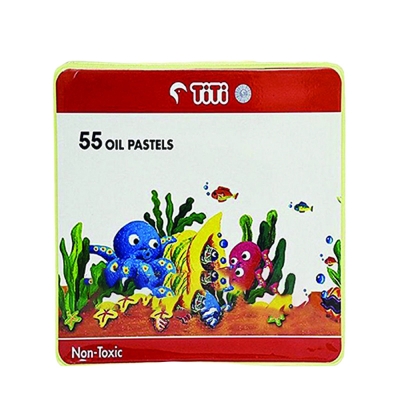 Picture of 55 Non-Toxic Oil Pastels for student