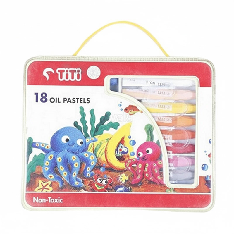 Picture of 18 Non-Toxic Oil Pastels