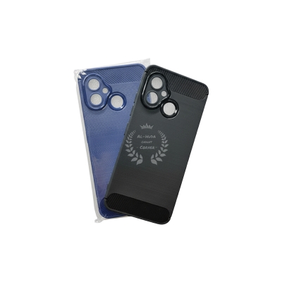 Picture of Spigen cover For Symphony G26 Carbon Fiber Back cover Soft Slim Fashion Non-Slip Protective Carbon Fiber Phone Case