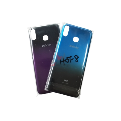 Picture of For Infinix Hot 8  Phone Battery Back Cover Backshell Glass Battery Rear Case Phone Battery Back Cover Backshell Glass Battery Rear Case - Phone Back Cover - মোবাইল ফোন - Phone