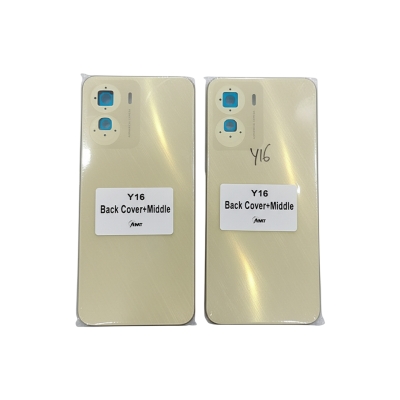 Picture of Replacement Backshell Panel+ midel frame for vivo Y16 Battery Back Door Back panel