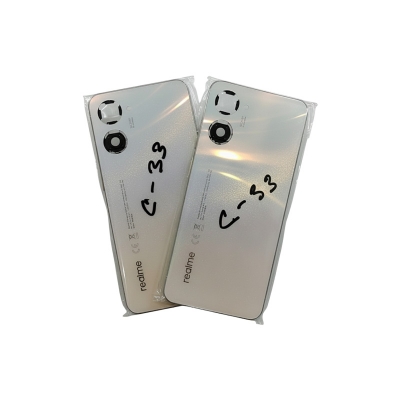 Picture of Replacement Backshell Panel + midel frame for Realme C33 Battery Back Door Back panel