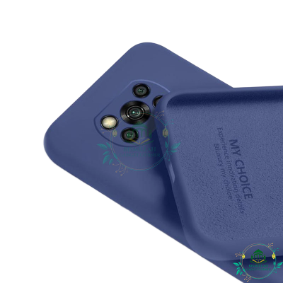 Picture of Premium Liquid Silicone Phone case for xiaomi Poco X3 / Poco X3 Nfc / Poco X3 Pro Liquid Silicon Mobile Back Case Soft Silicone Phone Cover