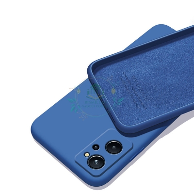 Picture of Premium Liquid Silicone Phone case for Realme 9i 4G Liquid Silicon Mobile Back Case Soft Silicone Phone Cover