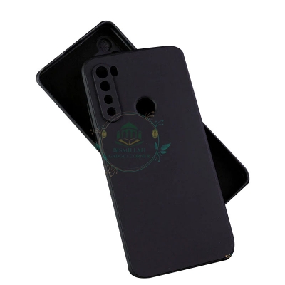 Picture of Premium Liquid Silicone Phone case for Xiaomi Redmi Note 8 / Redmi Note 8 2021 Liquid Silicon Mobile Back Case Soft Silicone Phone Cover