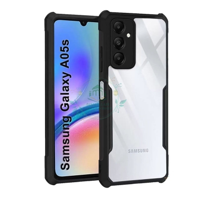 Picture of Xundd Back Cover for Samsung Galaxy A05s Transparent Hybrid Hard PC Back Bumper