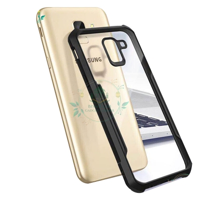 Picture of Xundd Back Cover for Samsung Galaxy J6 Plus / j6+ Transparent Hybrid Hard PC Back Bumper