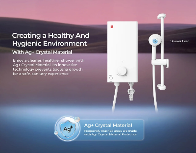 Picture of KDK One Knob Simple Control Instant Water Heater - White (TG3BL1)