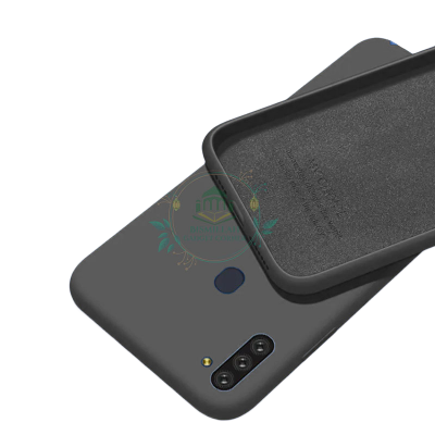 Picture of Premium Liquid Silicone Phone case for Samsung Galaxy M11 / Samsung Galaxy A11 Liquid Silicon Mobile Back Case Soft Silicone Phone Cover