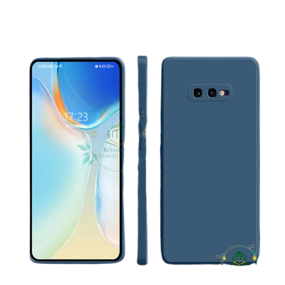 Picture of Premium Liquid Silicone Phone case for Samsung Galaxy S10E Liquid Silicon Mobile Back Case Soft Silicone Phone Cover