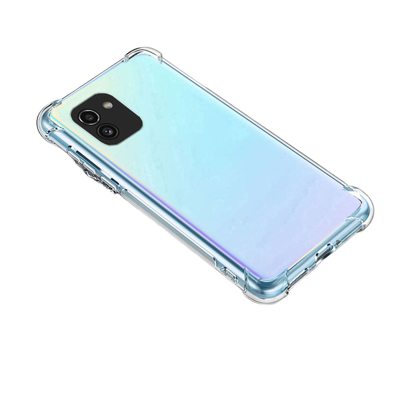 Picture of Transparent back cover For Samsung Galaxy A03 Luxury transparent Protect Back Cover Soft Case