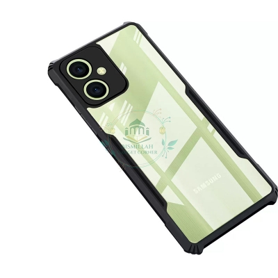 Picture of Xundd Back Cover for Samsung Galaxy A05 Transparent Hybrid Hard PC Back Bumper