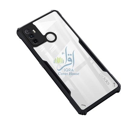 Picture of Xundd Back Cover for Oppo A33 / Oppo A53 Transparent Hybrid Hard PC Back Bumper