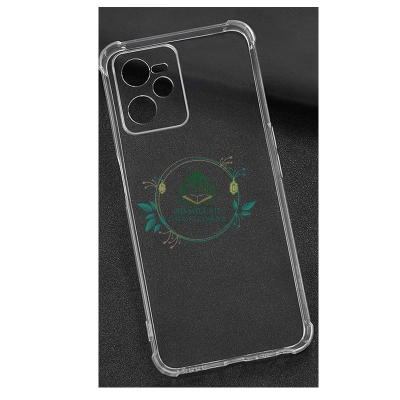 Picture of Transparent back cover For Realme C35 / Realme Narzo 50A Prime Luxury transparent Protect Back Cover Soft Case