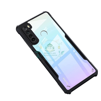 Picture of Xundd Back Cover for Xiaomi Redmi Note 8 / Redmi Note 8 2021 Transparent Hybrid Hard PC Back Bumper