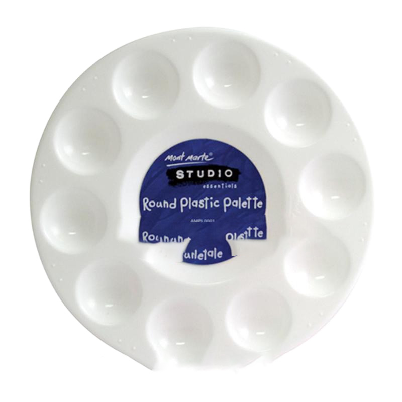 Picture of Mont Marte Studio Round Plastic Pllette 1 pcs