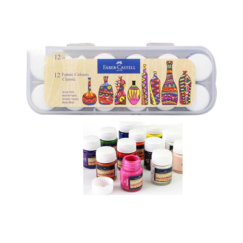 Picture of Fabric Colour  10ml 12 Shades(1box)