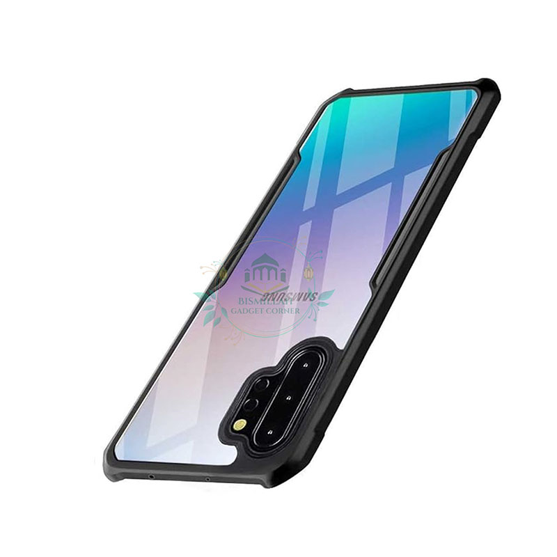 Picture of Xundd Back Cover for Samsung Galaxy Note 10 Plus / Samsung Galaxy Note 10 Pro Transparent Hybrid Hard PC Back Bumper