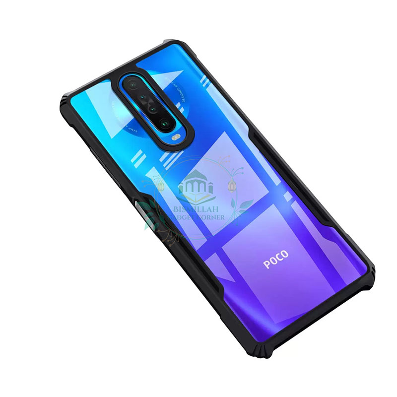 Picture of Xundd Back Cover for Xiaomi Poco X2 / Xiaomi Redmi K30 Transparent Hybrid Hard PC Back Bumper