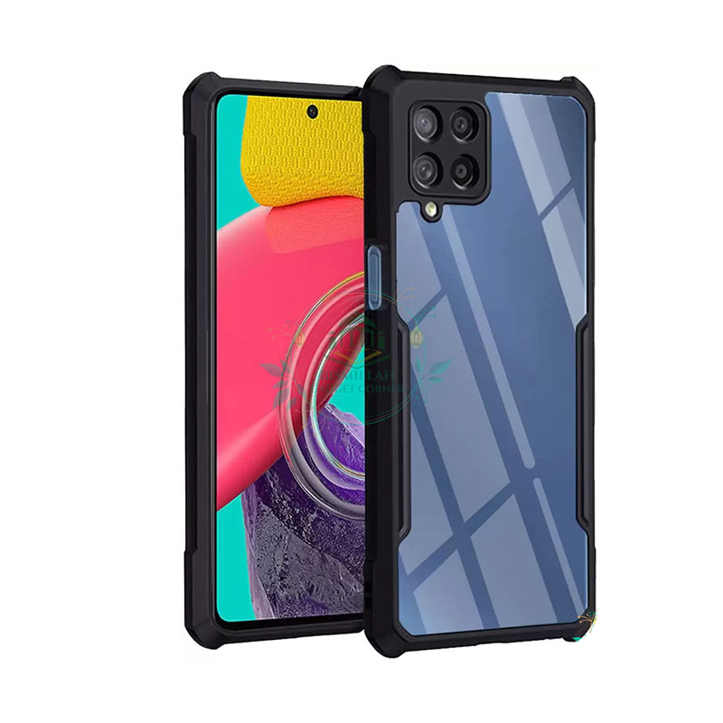 Picture of Xundd Back Cover for Realme C15 Transparent Hybrid Hard PC Back Bumper