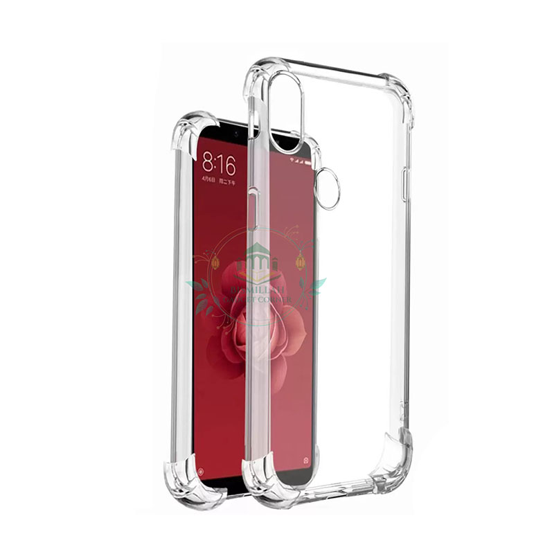 Picture of Transparent back cover For Xiaomi Redmi Note 6 / Redmi Note 6 Pro Luxury transparent Protect Back Cover Soft Case