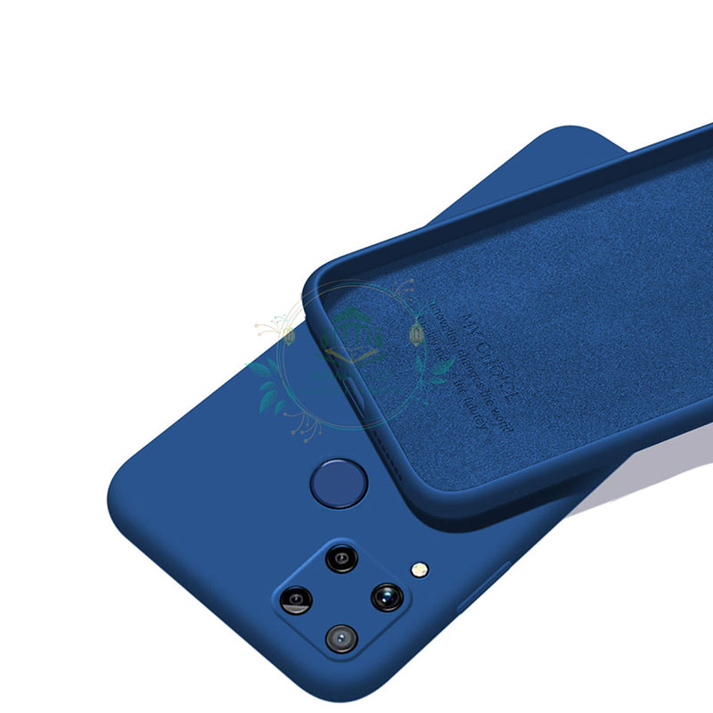 Picture of Premium Liquid Silicone Phone case for SRealme C15 Liquid Silicon Mobile Back Case Soft Silicone Phone Cover