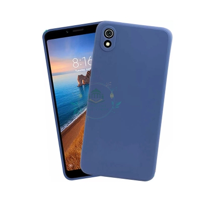Picture of Premium Liquid Silicone Phone case for Xiaomi Redmi 7A Liquid Silicon Mobile Back Case Soft Silicone Phone Cover - মোবাইল ফোন - Phoneo