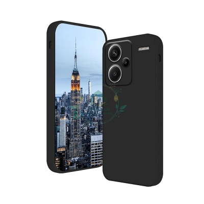 Picture of Premium Liquid Silicone Phone case for Xiaomi Redmi Note 13 Pro plus 5G / Xiaomi Redmi Note 13 Pro+ Liquid Silicon Mobile Back Case Soft Silicone Phone Cover - মোবাইল ফোন - Phoneo