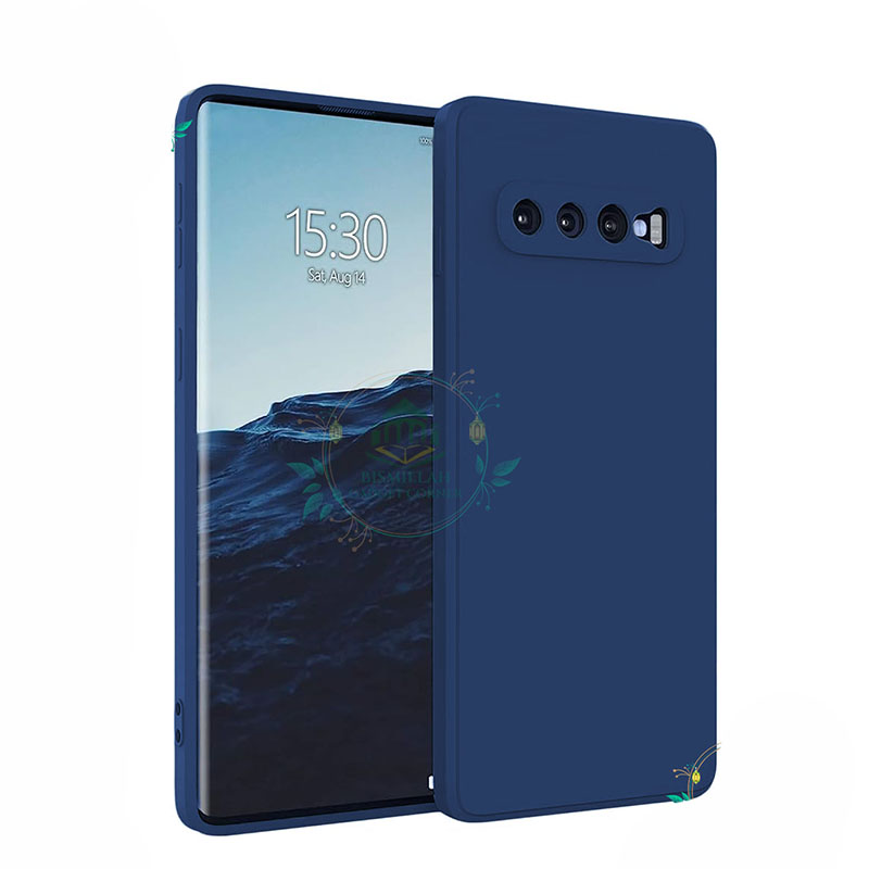 Picture of Premium Liquid Silicone Phone case for samsung galaxy s10 plus / samsung s10 plus /( s10+ ) Liquid Silicon Mobile Back Case Soft Silicone Phone Cover - মোবাইল ফোন - Phoneo