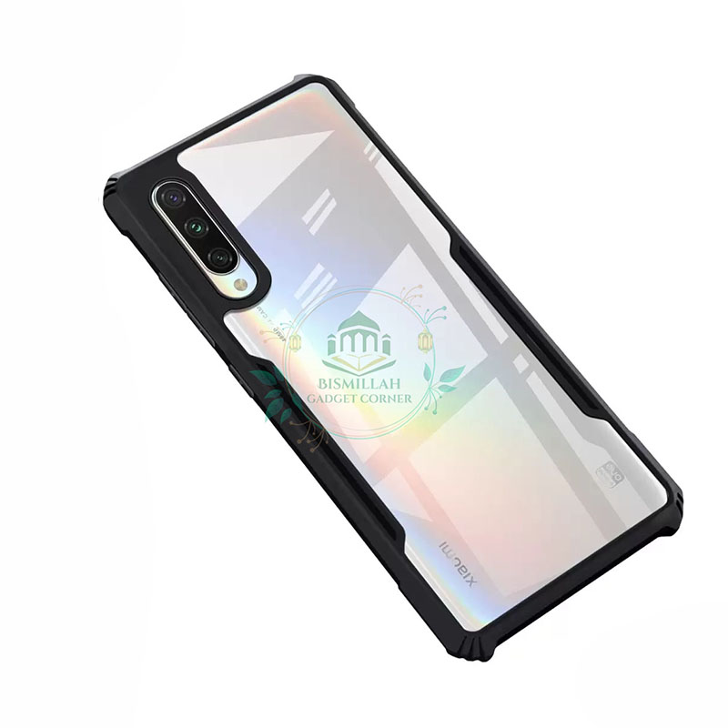 Picture of Xundd Back Cover for Xiaomi MI A3 Transparent Hybrid Hard PC Back Bumper