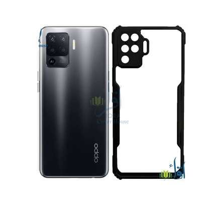 Picture of Xundd Back Cover for OPPO F19 Pro / OPPO A94 Transparent Hybrid Hard PC Back Bumper