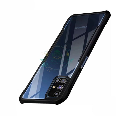 Picture of Xundd Back Cover for Samsung Galaxy A51 Transparent Hybrid Hard PC Back Bumper