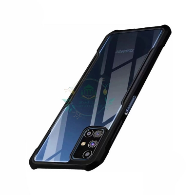 Picture of Xundd Back Cover for Samsung Galaxy M51 Transparent Hybrid Hard PC Back Bumper back casse