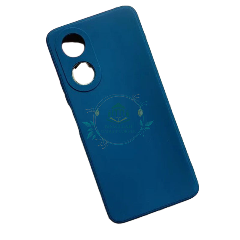 Picture of Premium Liquid Silicone Phone case for Oppo A17 Liquid Silicon Mobile Back Case Soft Silicone Phone Cover