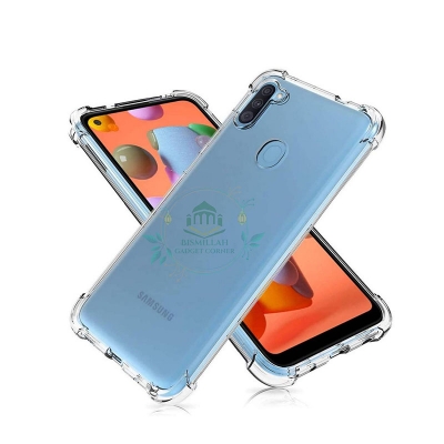 Picture of Transparent back cover For Samsung Galaxy M11 / Samsung Galaxy A11 Luxury transparent Protect Back Cover Soft Case